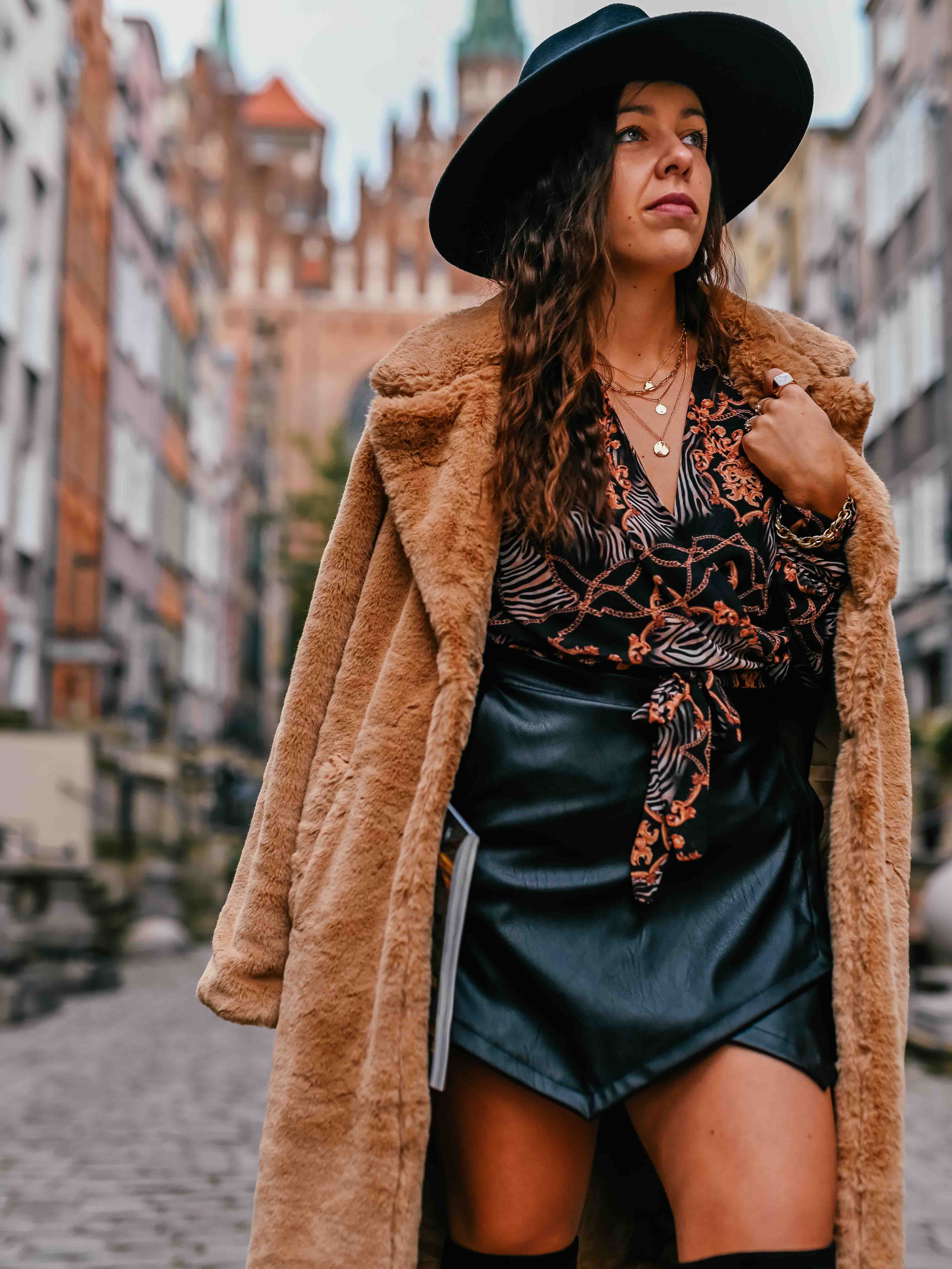 Płaszcz Teddy camel - obrazek 5