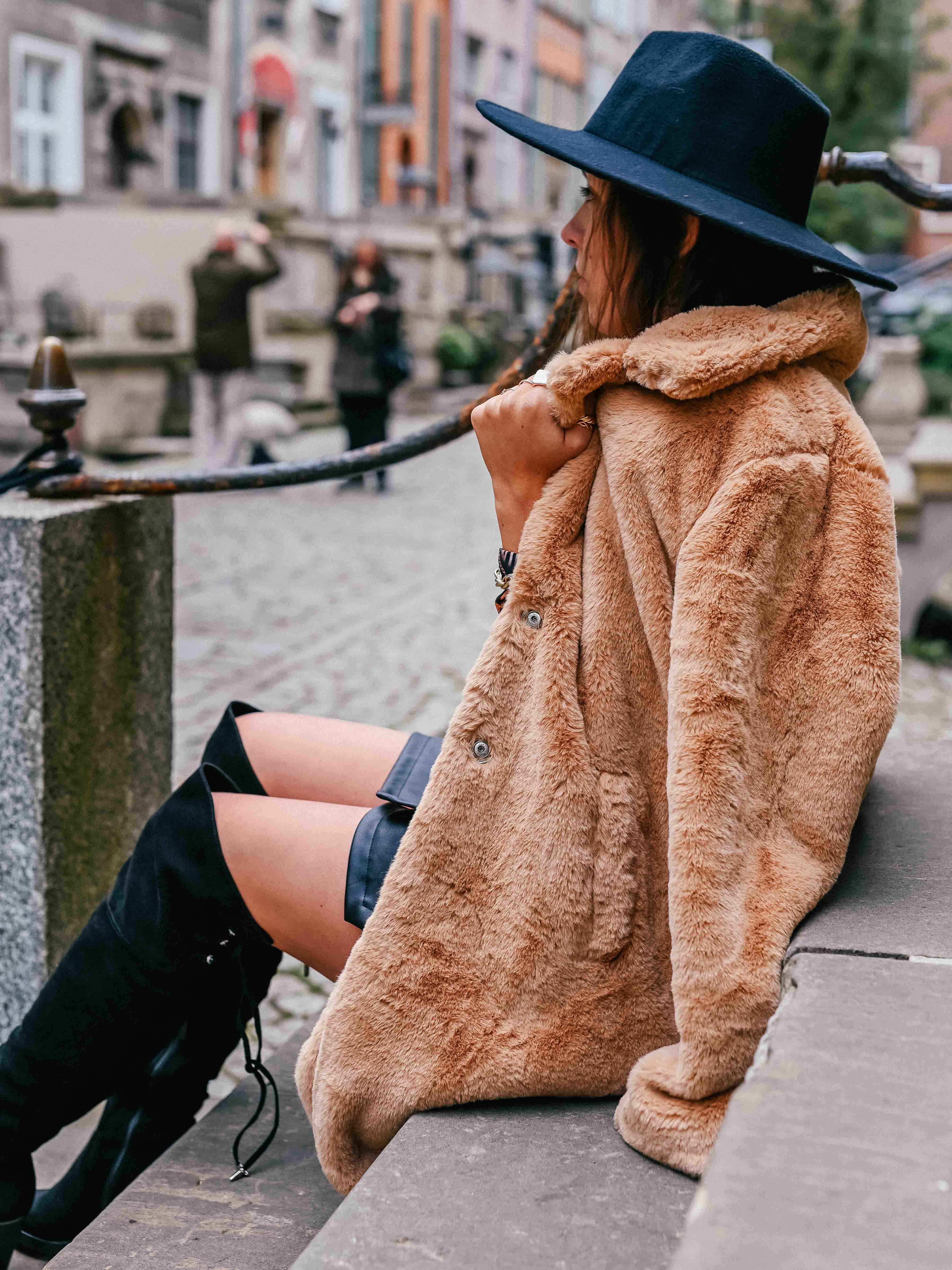 Płaszcz Teddy camel - obrazek 4