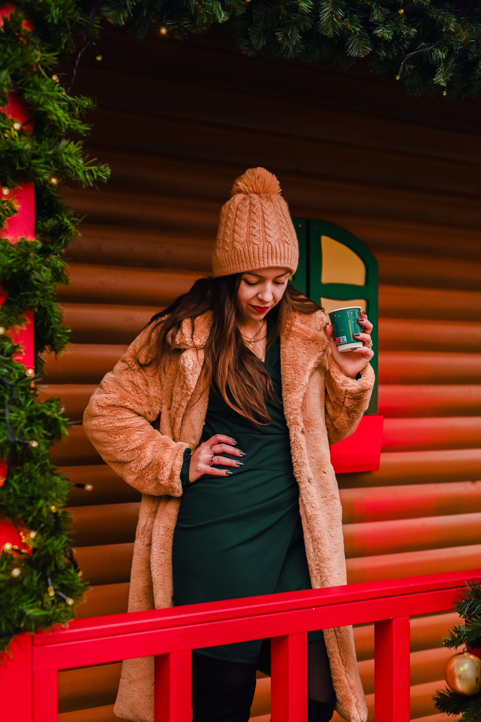 Płaszcz Teddy camel - obrazek 11