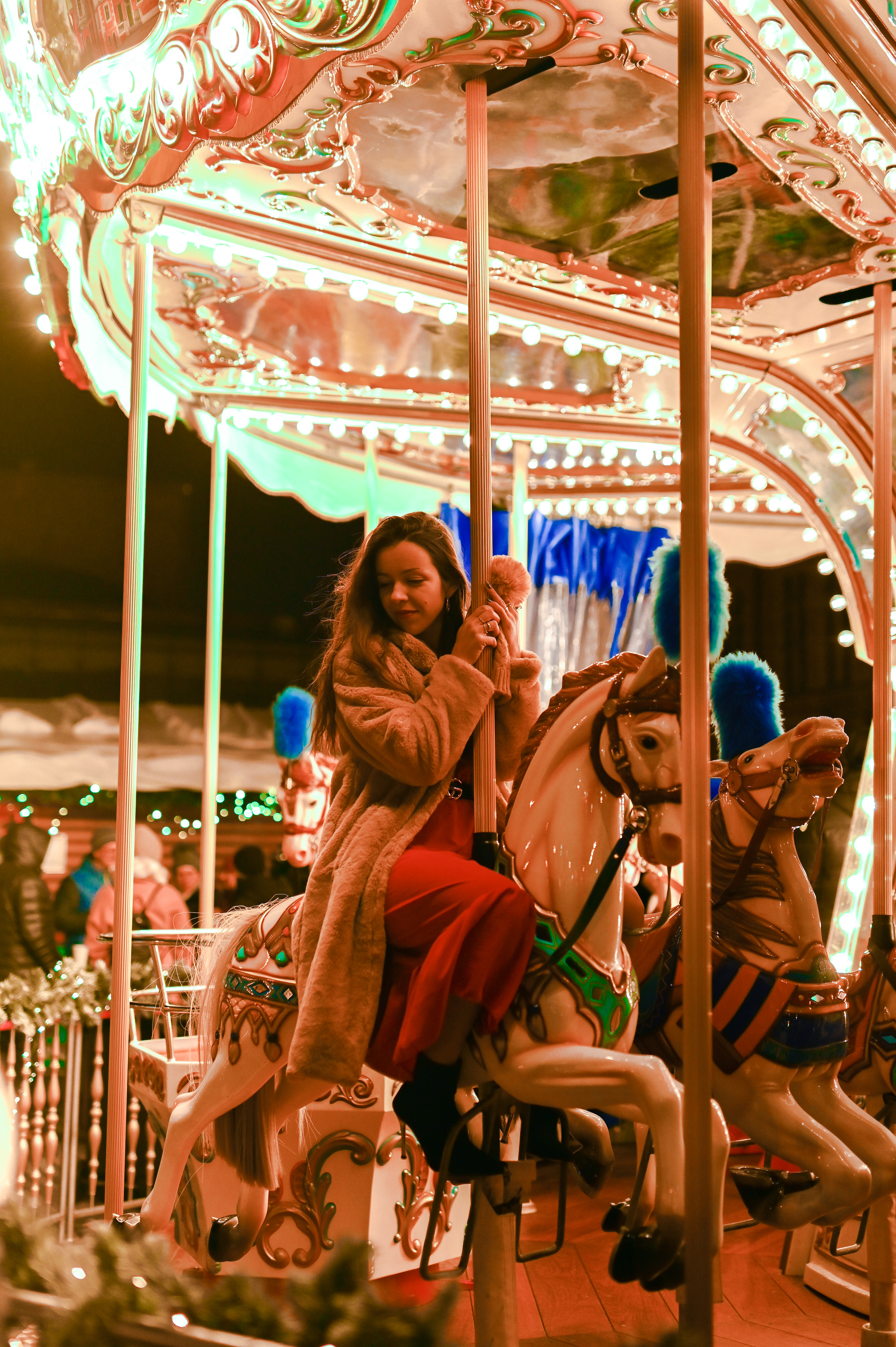 Płaszcz Teddy camel - obrazek 9