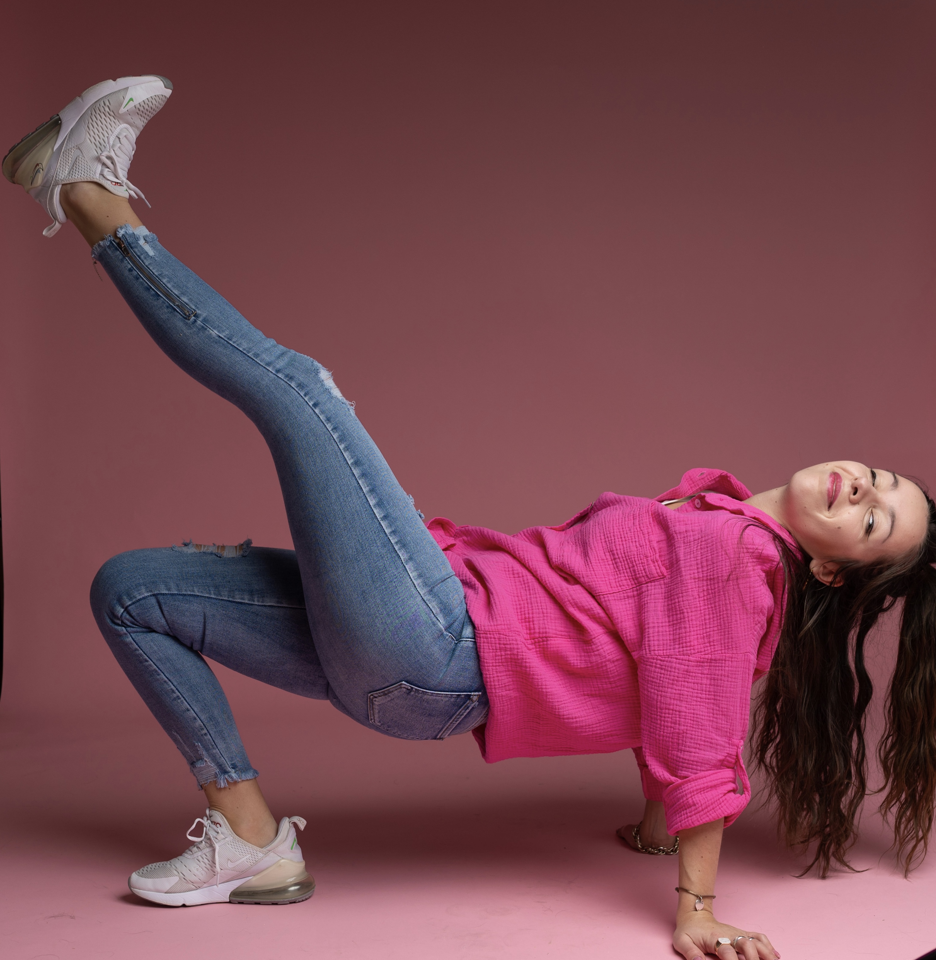 Jeansy jasne zameczek - obrazek 7