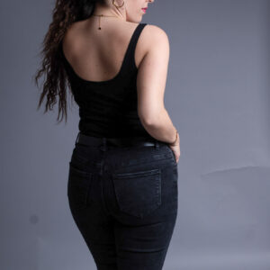 Spodnie jeansowe dark