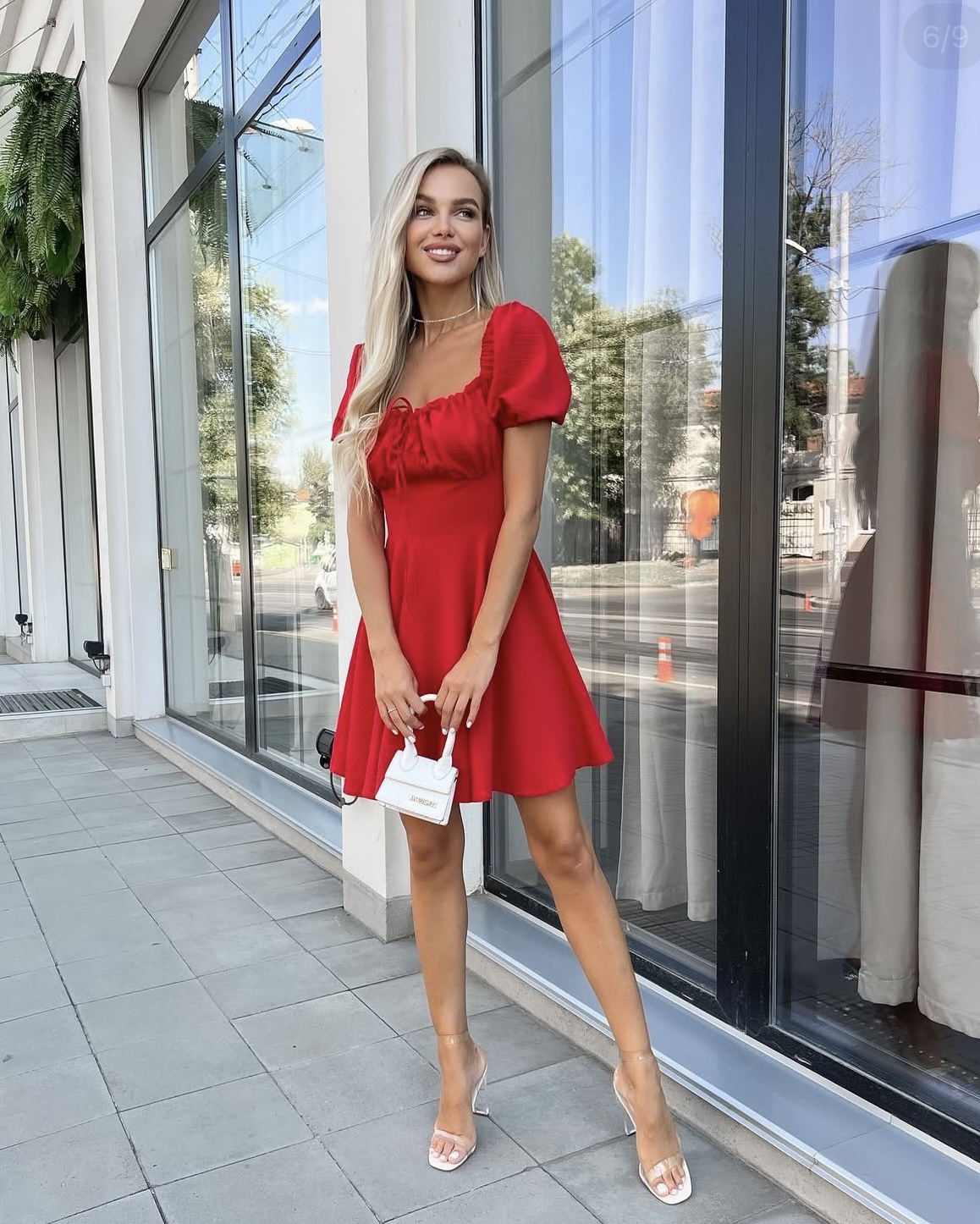 Sukienka SWEET RED mała słodka czerwona - obrazek 8
