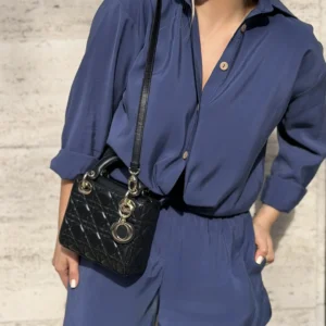 Komplet MONACO - pastelowy granat