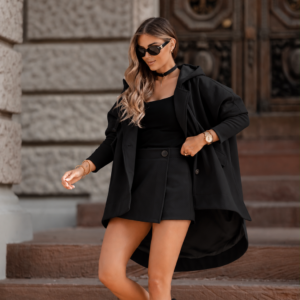 Kurtka oversize SKANDI czarna